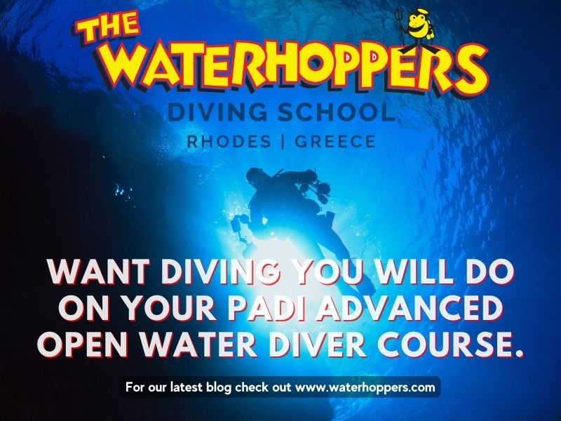What Diving You Will Do On Your PADI Advanced Open Water Diver course.